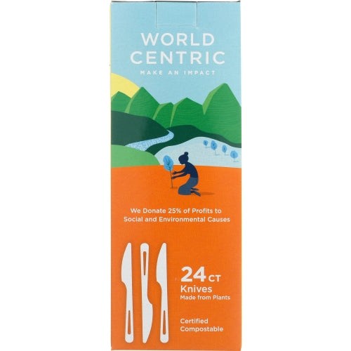 Knife Corn Starch Case of 12 X 24 PC By World Centric