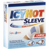 Topical Pain Relief Icy Hot  16% Strength Menthol Medicated Sleeve 3 per Box 3 Count By Icy Hot