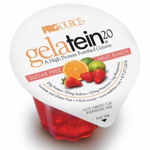 Oral Supplement Gelatein  Plus Cherry Flavor 4 oz. Container Cup Ready to Use Count of 36 By Medtrition