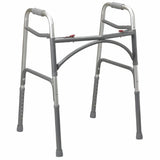 Bariatric Folding Walker Adjustable Height McKesson Steel Frame 500 lbs. Weight Capacity 32-1/2 to 3 Count of 1 by McKesson