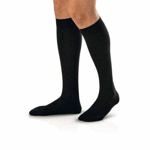 Jobst, Compression Socks JOBST  Knee High Large Black Closed Toe, Black 2 Pairs