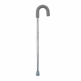 Round Handle Cane McKesson Aluminum 28-3/4 to 37-3/4 Inch Height Silver Count of 6 By McKesson