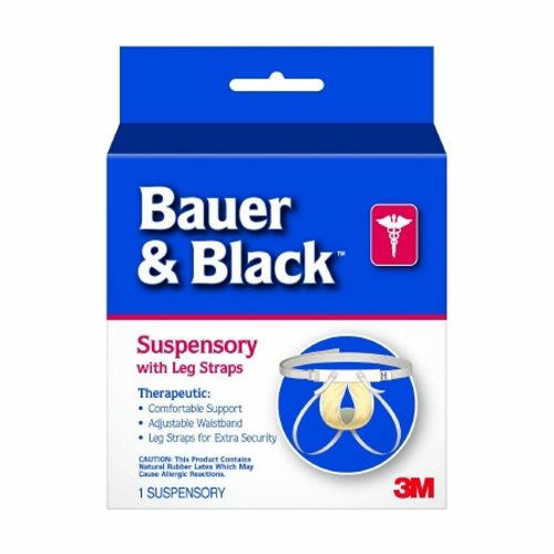 3M, Athletic Supporter Bauer & Black X-Large White, Count of 1