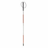 Folding Cane For The Blind drive Aluminum 45-3/4 Inch Height White / Red Count of 1 By Drive Medical