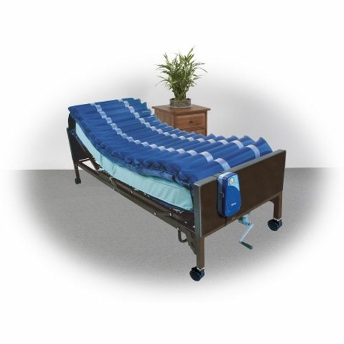 Mattress Overlay System Med-Aire  36 W X 80 D X 5 H Inch Compressor Case of 1 By Drive Medical