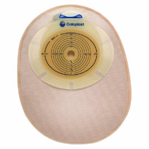 Coloplast, Ostomy Pouch SenSura  One-Piece System 3/8 to 3 Inch Stoma Closed End Flat, Trim To Fit, Count of 30