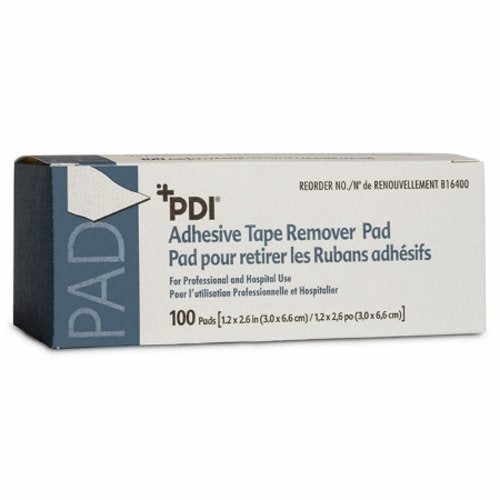 Adhesive Remover PDI  Pad 100 per Pack Count of 100 By Professional Disposables