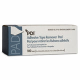 Professional Disposables, Adhesive Remover PDI  Pad 100 per Pack, Count of 100