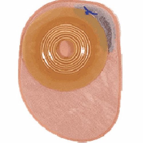Colostomy Pouch Assura  One-Piece System 8-1/2 Inch Length, Maxi 1-3/16 Inch Stoma Closed End Flat,  Opaque 30 Count By Coloplast