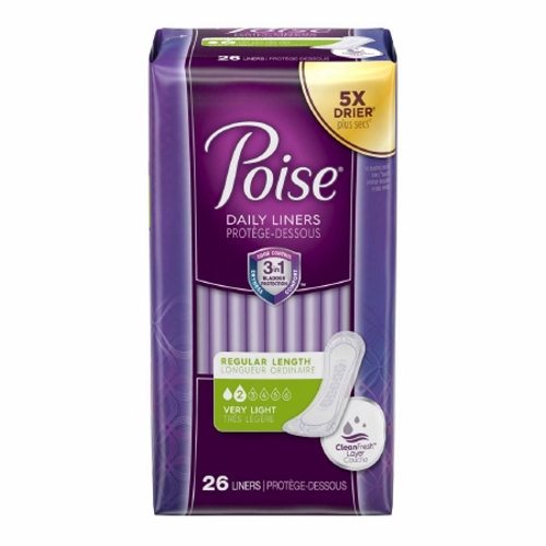 Poise, Bladder Control Pad 7-1/2 Inch, Count of 208