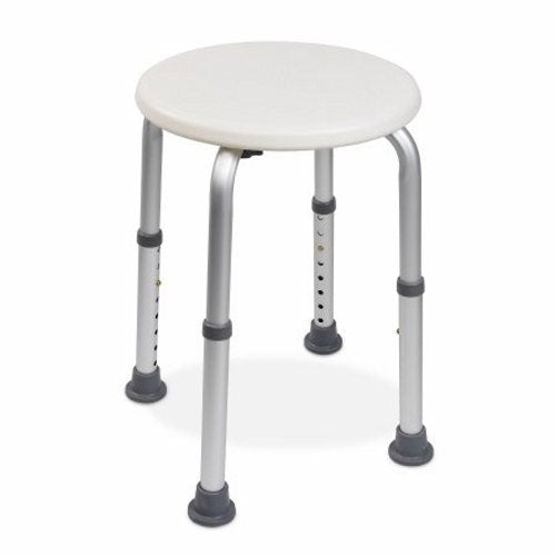 McKesson, Shower Stool McKesson Without Arms Aluminum Frame Without Backrest 13-1/2 to 21 Inch Height, Count of 1