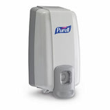 Hand Hygiene Dispenser Purell  NXT  Space Saver Dove Gray Plastic Push Bar 1000 mL Wall Mount Count of 6 by Gojo