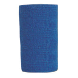 Andover Coated Products, Cohesive Bandage Co-Flex ·Med 3 Inch X 5 Yard Standard Compression Self-adherent Closure Blue NonSte, Count of 24