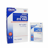 Eye Pad Small Adhesive Strip Case of 600 by Dukal