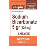 Rugby, Antacid Major  325 mg Strength Tablet 1000 per Bottle, Count of 1