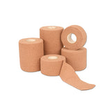 Andover Coated Products, Cohesive Bandage CoFlex ·LF2 2 Inch X 5 Yard Standard Compression Self-adherent Closure Tan Sterile, Count of 1
