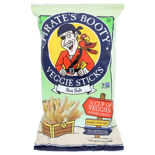 Sticks Sea Salt Veggie Case of 12 X 5 Oz By Pirate Brands