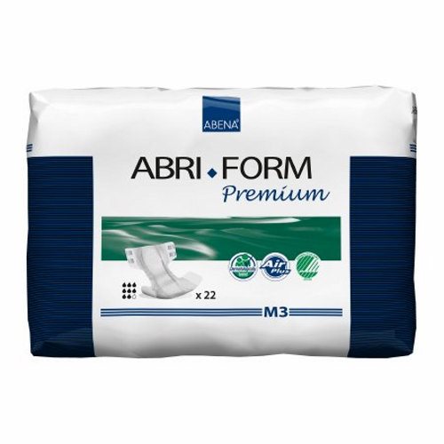 Unisex Adult Incontinence Brief Medium, 22 Bags By Abena