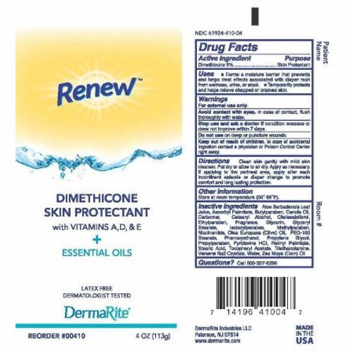 DermaRite, Skin Protectant Scented Cream, Count of 1