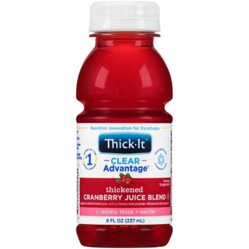 Thickened Beverage Thick-It  Clear Advantage Cranberry Flavor Ready to Use N Count of 1 By Kent Precision Foods