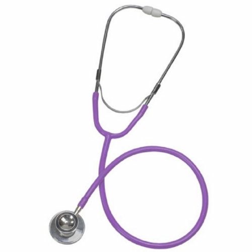 Classic Stethoscope Lavender 22 Inch Tube Double-Sided Chestpiece, 1 Each By Mabis Healthcare