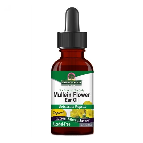 Mullein Flower Oil Extract 1 FL Oz By Nature's Answer