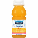 Thickened Beverage Thick-It  Clear Advantage  8 oz. Container Bottle Orange Flavor Ready to Use Nect Case of 24 by Kent Precision Foods