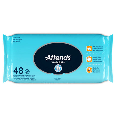 Attends, Personal Wipe Personal Wipe, Count of 48