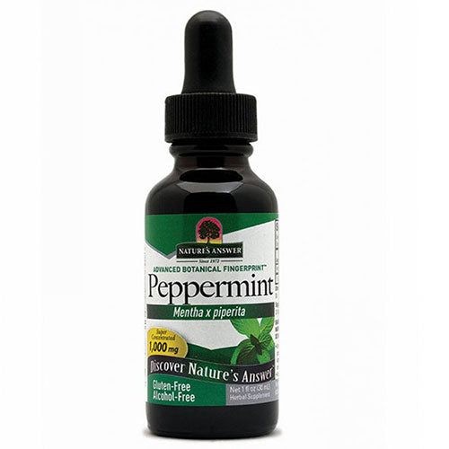 Peppermint Herb Alcohol Free Extract 1 FL Oz By Nature's Answer