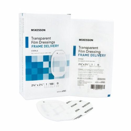Transparent Film Dressing Count of 100 By McKesson