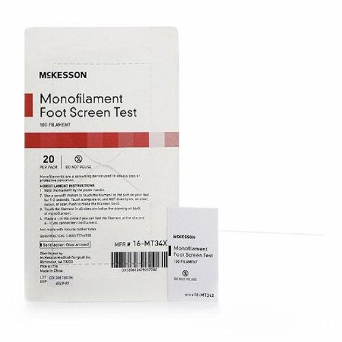 Sensory Test Monofilament Count of 20 By McKesson