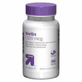 Continental Vitamin Company, Biotin Supplement 100 per Bottle, Count of 1