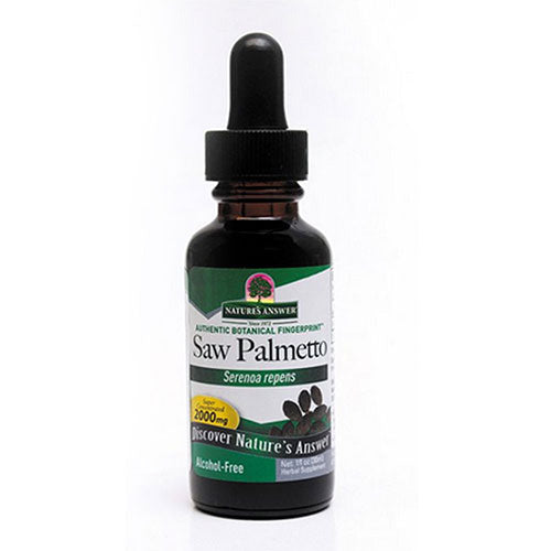 Saw Palmetto Berry ALCOHOL FREE, 1 OZ By Nature's Answer