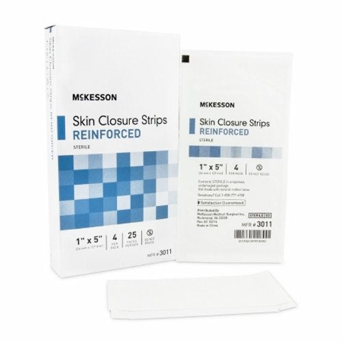 Skin Closure Strip Count of 25 By McKesson