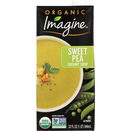 Soup Crmy Sweet Pea Case of 1 X 32 Oz By Imagine