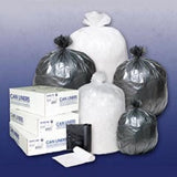Trash Bag Integrated Bagging Systems 10 gal. Natural HDPE 6 Mic. 24 X 24 Inch Star Seal Bottom Corel Natural Case of 1000 By Lagasse