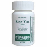 Cypress Pharmaceutical, Multivitamin Supplement Rena-Vite Folic Acid / Vitamin B 0.8 mg Strength Tablet 100 per Bottle, Count of 1