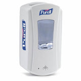 Hand Hygiene Dispenser Purell  LTX-12 White Plastic Motion Activated 1200 mL Wall Mount Count of 4 by Gojo