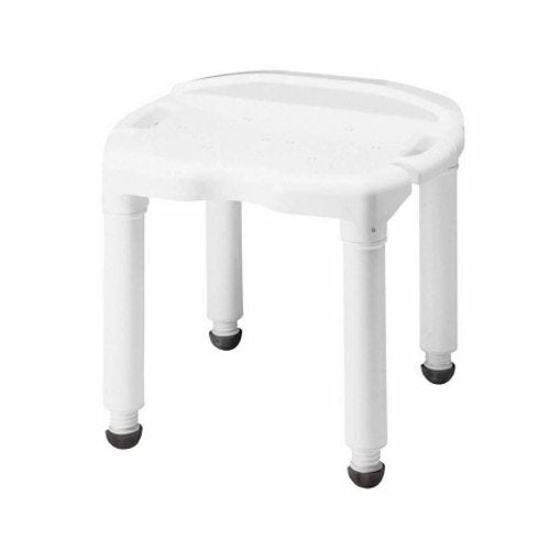 Shower Bench Carex  Without Arms Plastic Frame Without Backrest 16 to 21 Inch Height Count of 1 By Carex