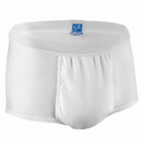 Male Adult Absorbent Underwear Light & Dry Pull On 2X-Large Reusable Moderate Absorbency White 1 Each By Salk