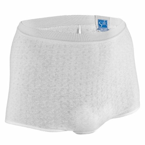 Female Adult Absorbent Underwear Light & Dry Pull On Small Reusable Light Absorbency White 1 Each By Salk