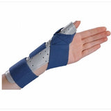 DJO, Thumb Splint ThumbSPICA Thumb Spica Cotton-Terry / Foam Right Hand Blue / Gray Large / X-Large, Count of 1