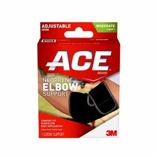 Elbow Support 3M Ace One Size Fits Most Pull-On Sleeve Left or Right Elbow Count of 12 By 3M