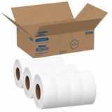 Toilet Tissue Scott  Essential Extra Soft JRT White 2-Ply Jumbo Size Cored Roll Continuous Sheet 3-1 Case of 12 by Kimberly Clark