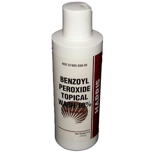 Benzoyl Peroxide Topical Wash 10% 5 Oz By Harris