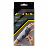3M, Wrist Brace 3M Futuro Left or Right Hand Black One Size Fits Most, Count of 12