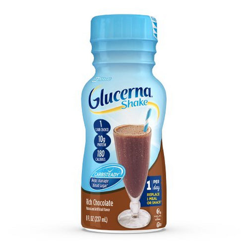 Glucerna, Glucerna Shake Oral Supplement Rich Chocolate Flavor, Count of 1