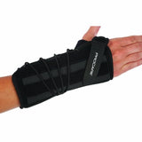 DJO, Wrist Support Quick-Fit  Wrist II Removable Palmar Stay Nylon / Foam Right Hand Black One Size Fits, Count of 1