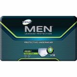 Male Adult Absorbent Underwear TENA  Men Super Plus Pull On with Tear Away Seams Medium / Large Disp White Case of 64 by Tena