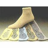 Alba Healthcare, Slipper Socks Care-Steps  Adult X-Large Gray Above the Ankle, Count of 48